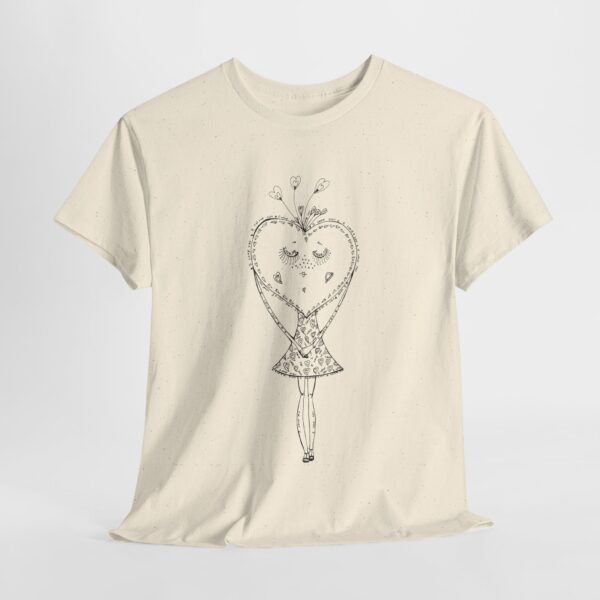 "Love" Camiseta de algodón Unisex - Imagen 4