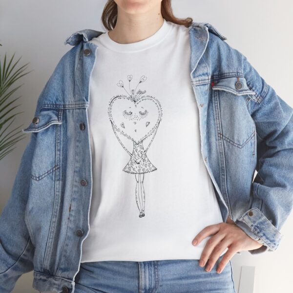 "Love" Camiseta de algodón Unisex - Imagen 2