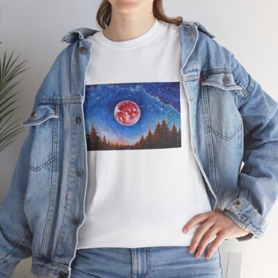 Luna Roja | Camiseta de algodón Unisex - Imagen 3