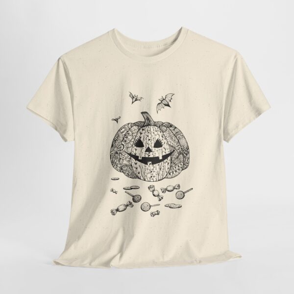 Calabaza 1/3 | Camiseta de algodón Unisex - Imagen 5