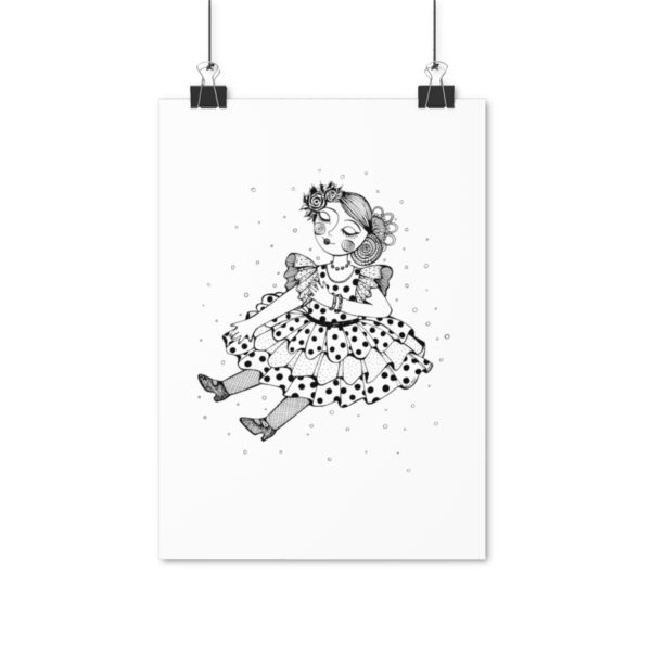 "Muñeca Flamenca" Lámina A3