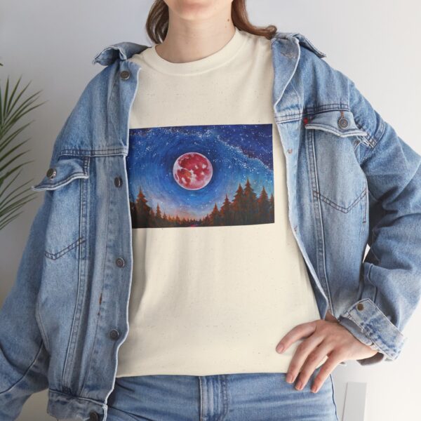 Luna Roja | Camiseta de algodón Unisex - Imagen 6